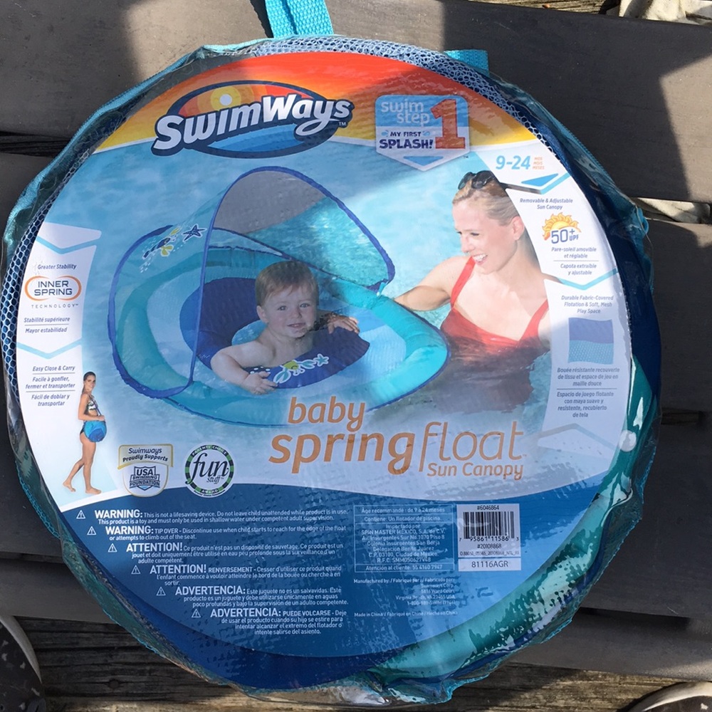 Baby spring float NWT